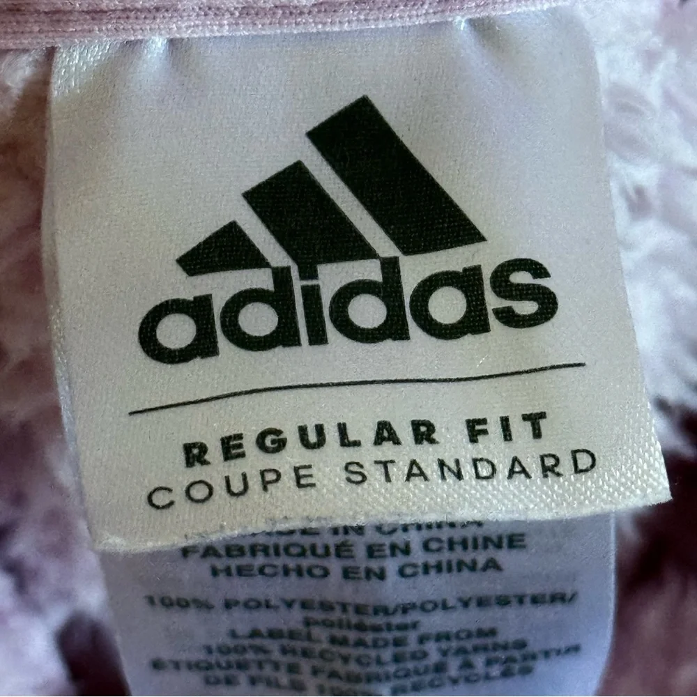 NWOT Adidas  girl sherpa hoodie